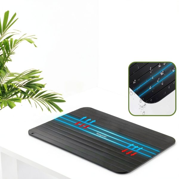 Yaagolo Aluminum Defrosting Tray Kitchen Supplies-3