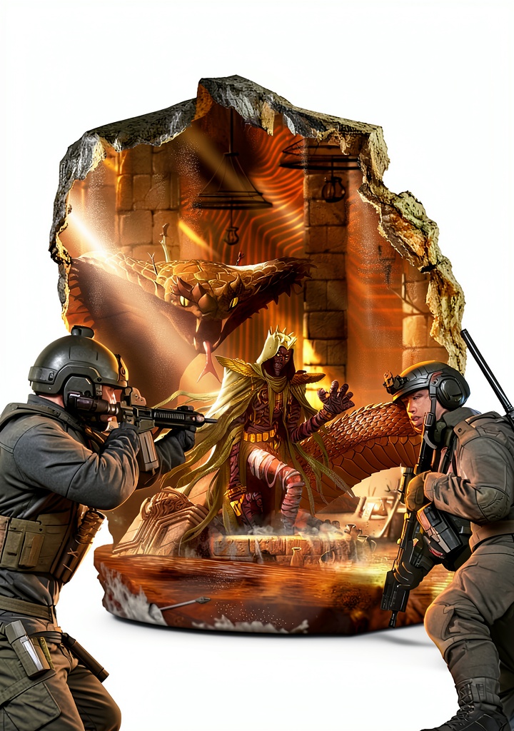 Forgotten Ruin Book 9 Kindle cover showcasing military fantasy elements