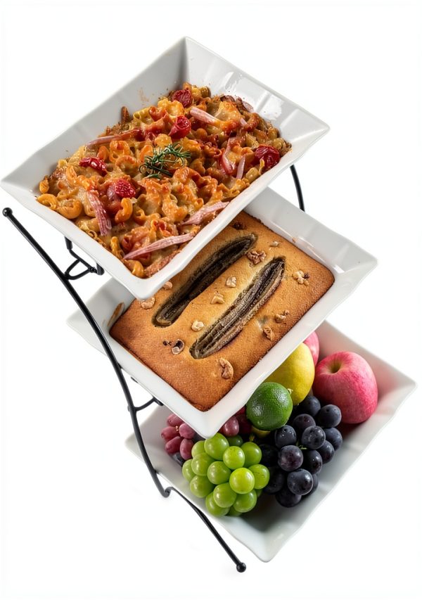Tiered Serving Stand YHOSSEUN Ceramic Tray-6