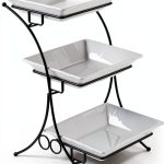 Tiered Serving Stand YHOSSEUN Ceramic Tray-0