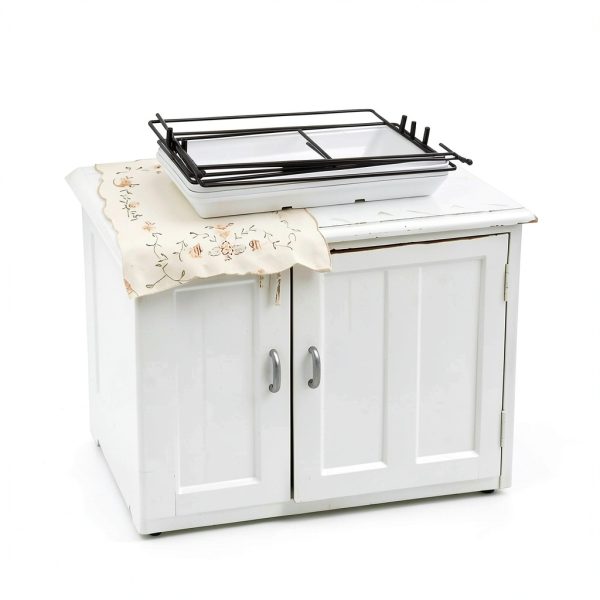 Rindoujin Tiered Serving Tray Classic White-4