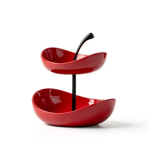 Zansens Ceramic Art Deco Fruit Tray-1