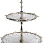 GlobeDecor Elegant 2-Tier Dessert Tray-0
