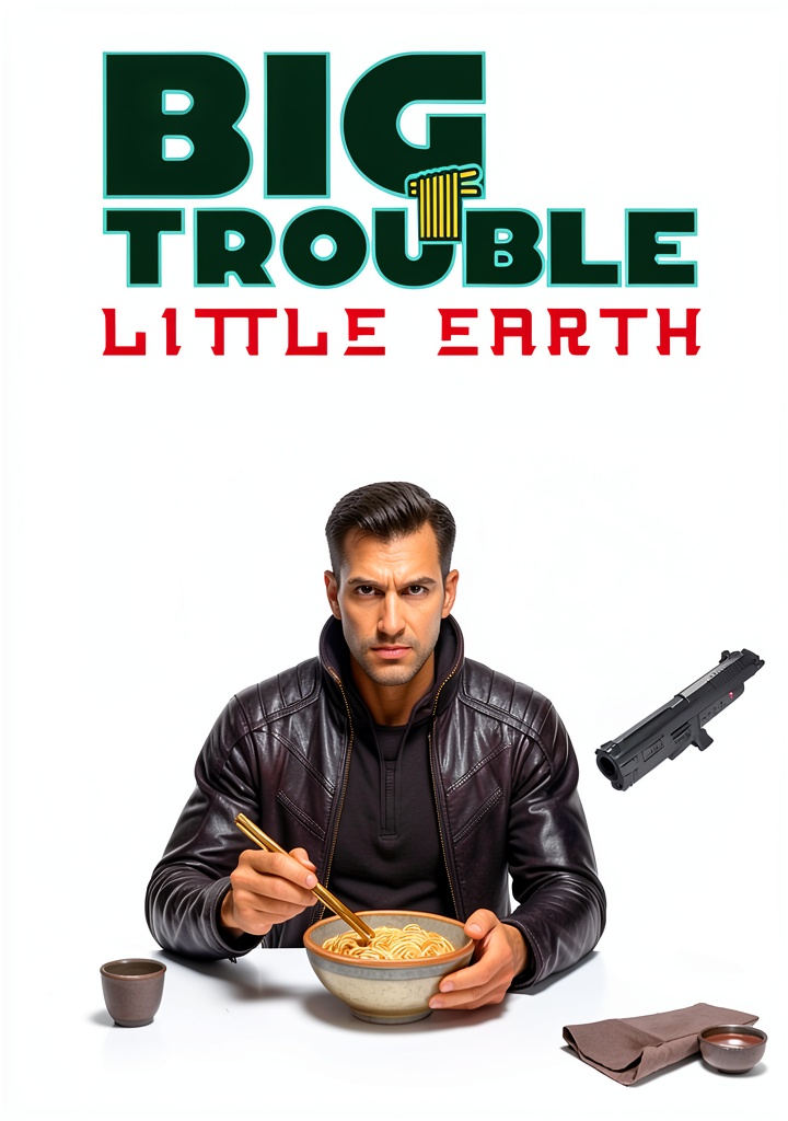 Big Trouble, Little Earth eBook cover on a tablet device