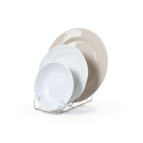 Acrylic 3-Tier Plate Display Stand by Pavo-3