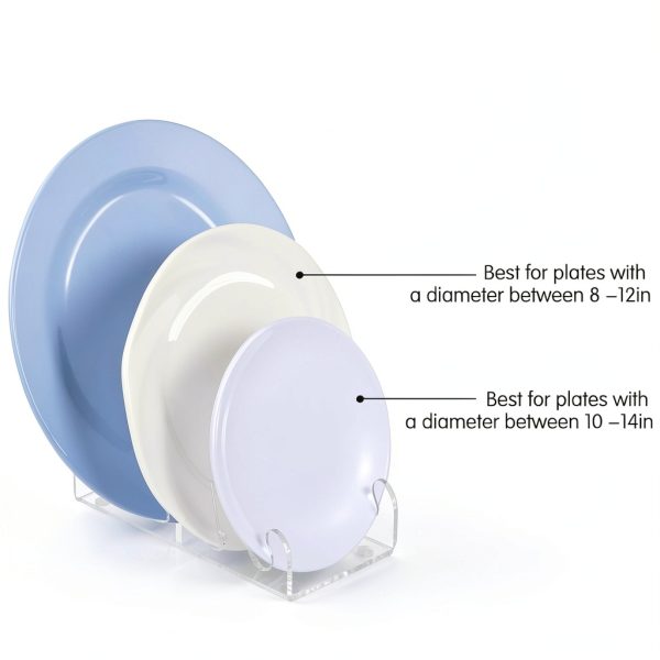 Acrylic 3-Tier Plate Display Stand by Pavo-2
