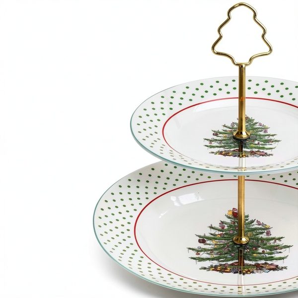 Spode Tiered Tray Multicolor Stoneware-3