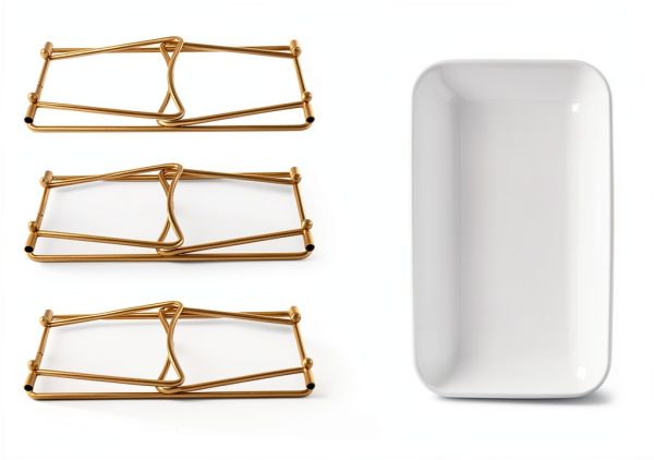 Happy Kit Gold Tiered Tray Kitchen Decor-7