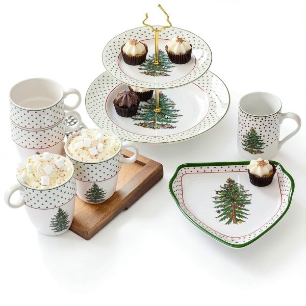 Spode Tiered Tray Multicolor Stoneware-1