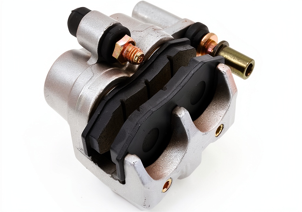 Labwork high density metal brake caliper for go‑kart