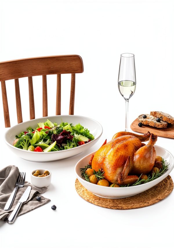 Gacoree Ceramic Oval Serving Platter Set-2