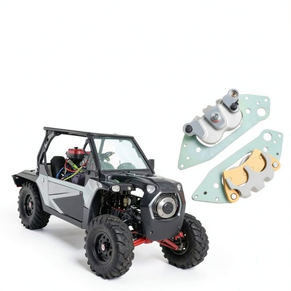 HQPASFY Front Brake Caliper Aluminum for Polaris-1