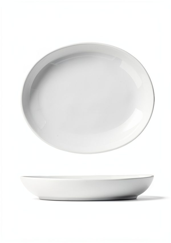Gacoree Ceramic Oval Serving Platter Set-1