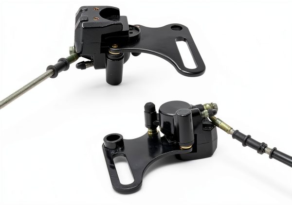 Aynaxcol Rear Disc Brake Assembly with Pad 15mm Shaft 21.5in Tubing-4