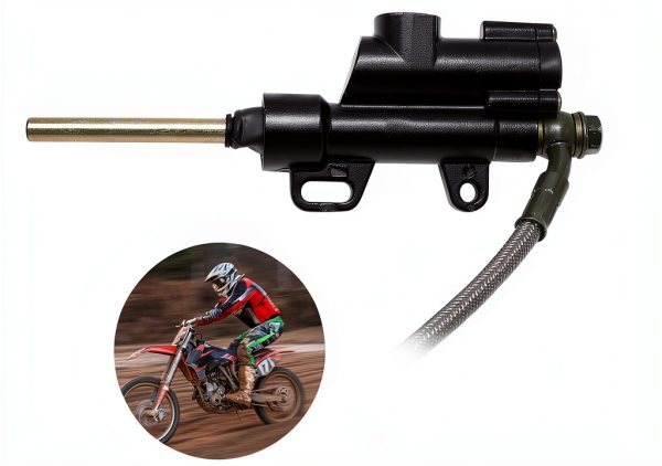 Aynaxcol Rear Disc Brake Assembly with Pad 15mm Shaft 21.5in Tubing-6