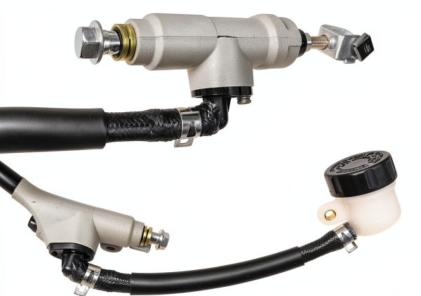 Rear Brake Caliper Hose Vanlison with Steel Line for Honda TRX400EX-3