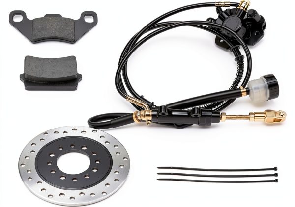 HIMARKLIF Disc Hydraulic Brake with Stainless Rotor for 150-250cc ATVs-8
