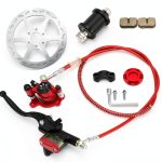 Mini Bike Hydraulic Brake Kit SHIQINHA SH-SC01-RD Red Master Cylinder-0