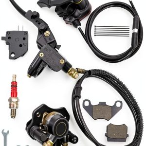 XIKOBY ATV Hydraulic Disc Brake Master Cylinder Caliper Kit 110cc-0