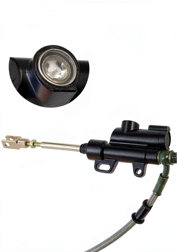 Aynaxcol Rear Disc Brake Assembly with Pad 15mm Shaft 21.5in Tubing-3
