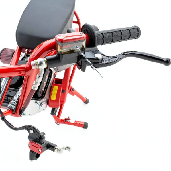 Mini Bike Hydraulic Brake Kit SHIQINHA SH-SC01-RD Red Master Cylinder-4