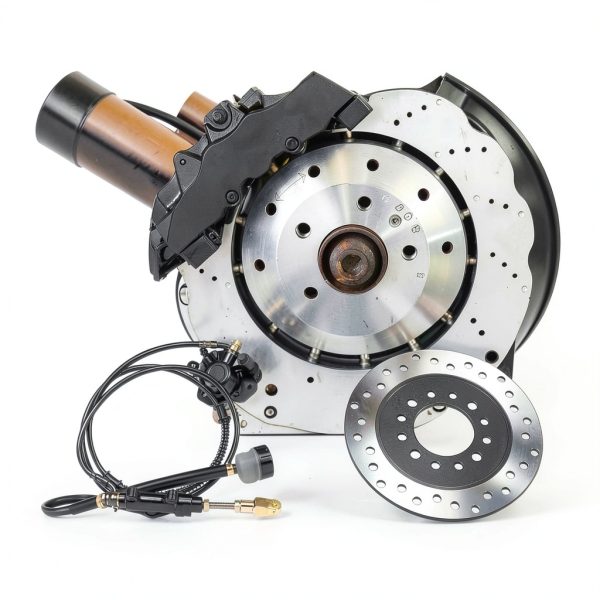 HIMARKLIF Disc Hydraulic Brake with Stainless Rotor for 150-250cc ATVs-3