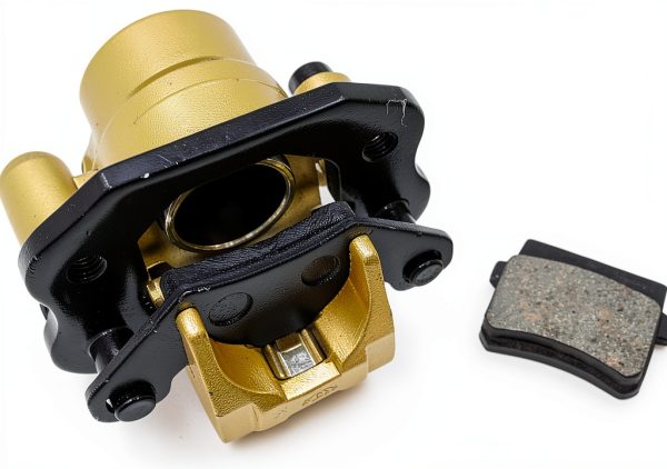 QYMOTO KT196 Brake Caliper for Coleman 196cc Go Kart Hydraulic Rear Brake Caliper-2