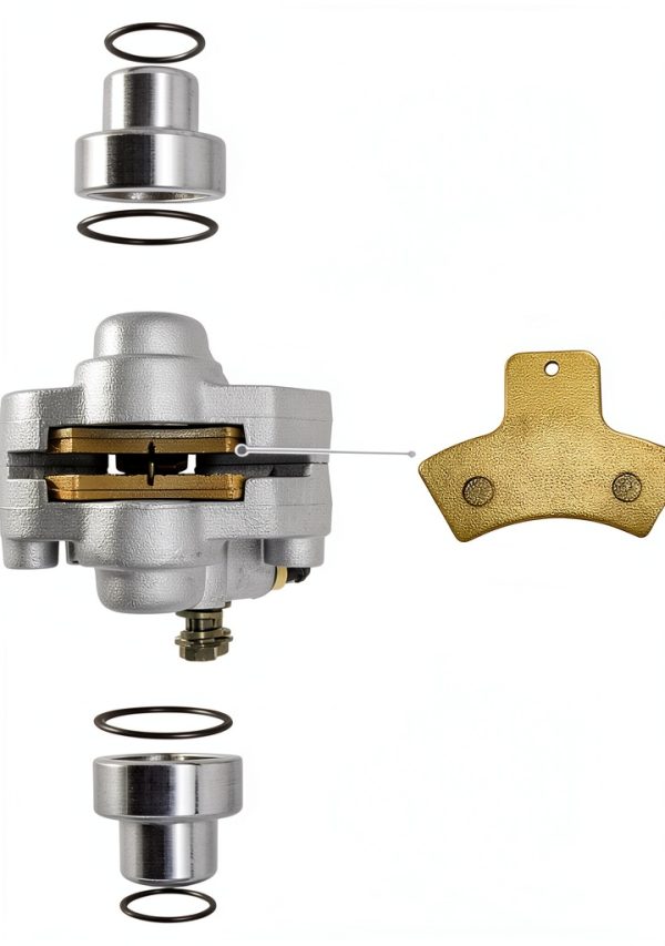 M MATI Rear Brake Caliper Assembly for Polaris Magnum 325 500 Scrambler 400 500 Trail Blazer 250 400 Trail Boss 325 330 Xpedition 325 425 Xplorer 250 SPORT 400 with Pads 1910691 1910449 1910367-2