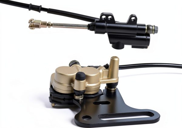12mm Rear Disc Hydraulic Brake Master Cylinder Caliper 70-150cc Bikes-3